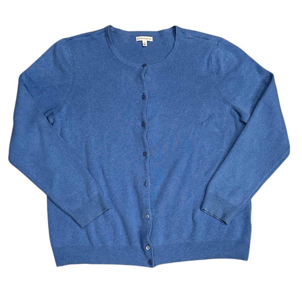 Croft and Barrow Button Down Cardigan. Size XL. 20β PTP (40β Bust) 24" Length